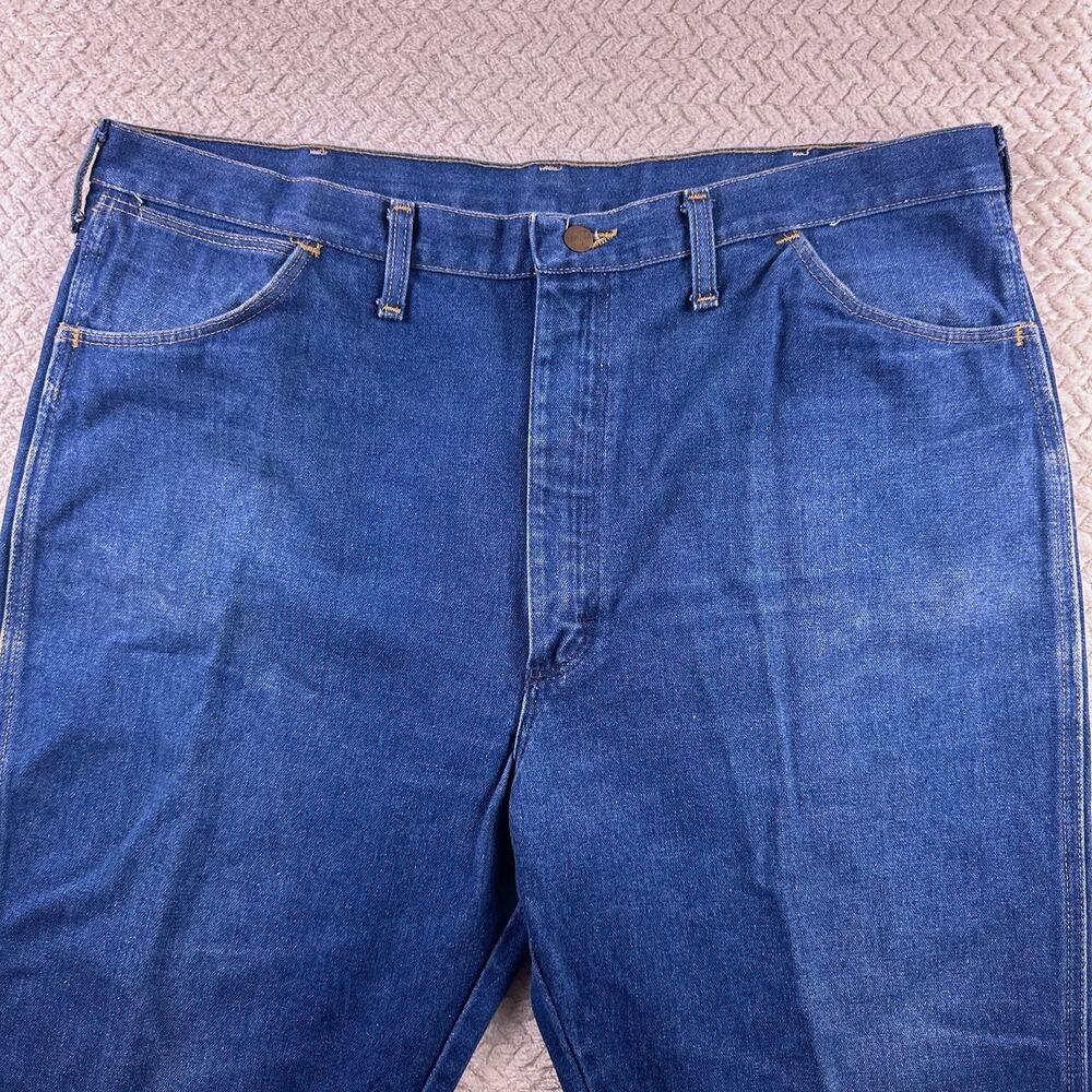 Vintage‎ Wrangler Jeans Men’s 42x32 Made In USA 100% Cotton Western Cowboy Work - Picture 4 of 16